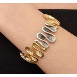 BRACCIALE ZAMA SILVER/GOLD...
