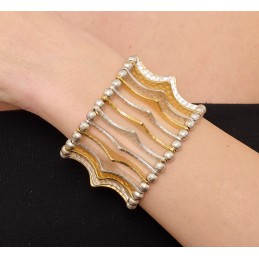BRACCIALE ZAMA SILVER/GOLD...