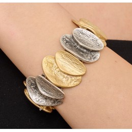 BRACCIALE ZAMA SILVER/GOLD...