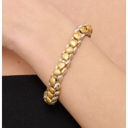 BRACCIALE ZAMA SILVER/GOLD...