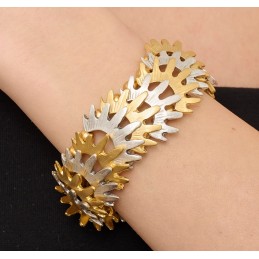 BRACCIALE ZAMA SILVER/GOLD...