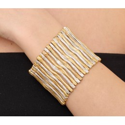 BRACCIALE ZAMA SILVER/GOLD...