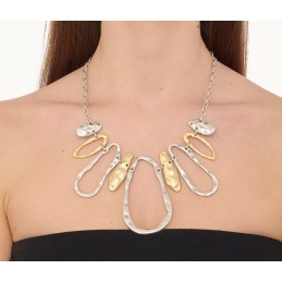 COLLANA ZAMA SILVER/GOLD -066