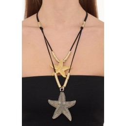 COLLANA ZAMA SILVER/GOLD -077