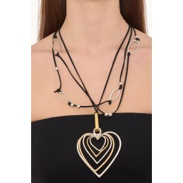 COLLANA ZAMA SILVER/GOLD -082