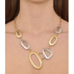 COLLANA ZAMA SILVER/GOLD -101