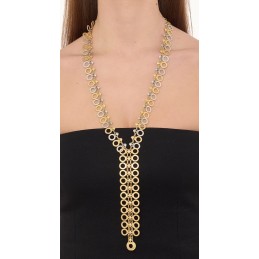 COLLANA ZAMA SILVER/GOLD -109