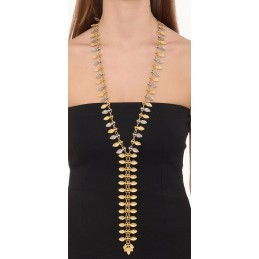 COLLANA ZAMA SILVER/GOLD -110