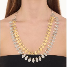 COLLANA ZAMA SILVER/GOLD -116