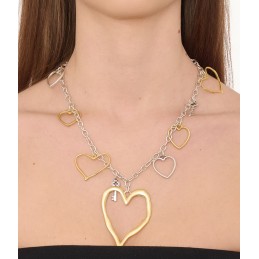 COLLANA ZAMA SILVER/GOLD -138
