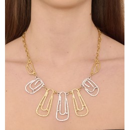 COLLANA ZAMA SILVER/GOLD -139