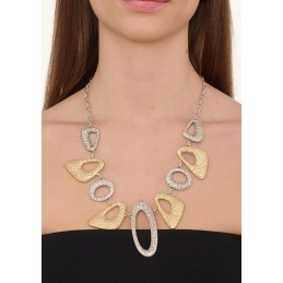 COLLANA ZAMA SILVER/GOLD -143