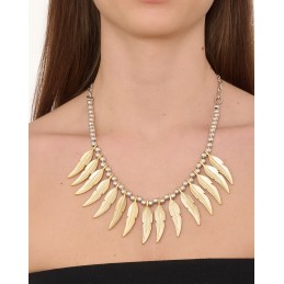 COLLANA ZAMA SILVER/GOLD -144