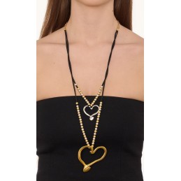 COLLANA ZAMA SILVER/GOLD -145