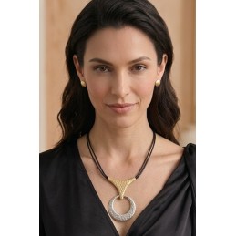 COLLANA ZAMA SILVER/GOLD -173