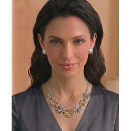 COLLANA ZAMA SILVER/GOLD -179