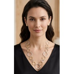 COLLANA ZAMA SILVER/GOLD -171