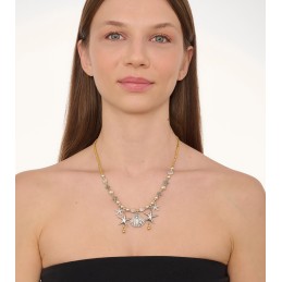 COLLANA ZAMA SILVER/GOLD -181