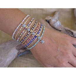 BRACCIALE PERLINE E PENDENTI